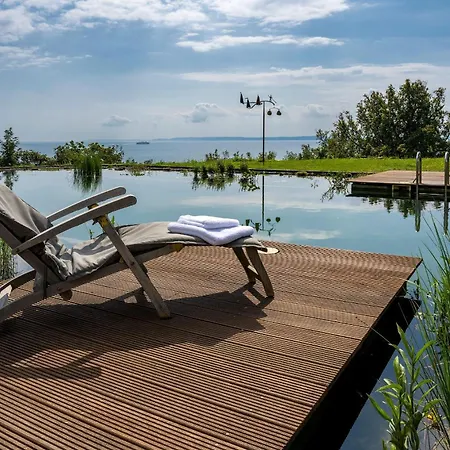 Lejlighed - Naturteich, Spielplatz, Sauna, Meerblick, Kamin - Wellenspiel