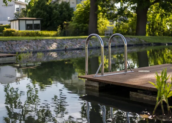 - Naturteich, Spielplatz, Sauna, Meerblick - Wellenspiel